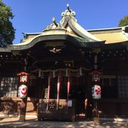 千葉神社内にあります