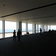 展望室です