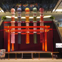 8月の舞台は仙台七夕飾りでした