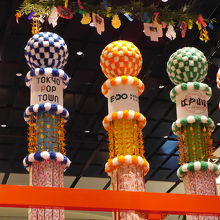 吹き流しにも一工夫が見えました