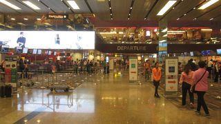 チェックインは３時間前より前に出来ました