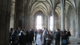 モンサンミッシェル修道院 迎賓の間