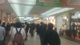 大通駅とすすきの駅をつなぐ地下街
