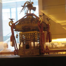 御神輿も置かれていました