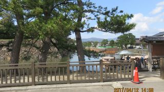 立派な城です。