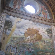 ノアの箱舟のフレスコ画