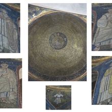 サンヴィットーレ・イン・チェル・ドーロ礼拝堂の丸天井