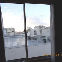 部屋からの眺望です。