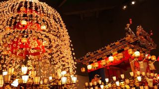 迫力ある祭りの様子を体験