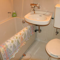 部屋にあるトイレと風呂