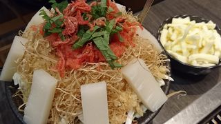 ハッキリした味付けのもんじゃ