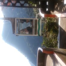 榧駅から乗り換えて獅子岩駅に行きます