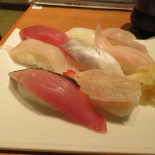 地魚八貫ランチ