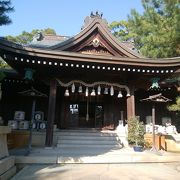 とても静かな姫路神社