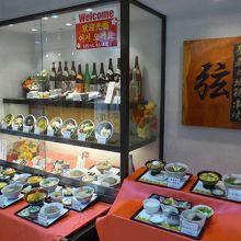 店頭で紹介されているメニューは沢山です