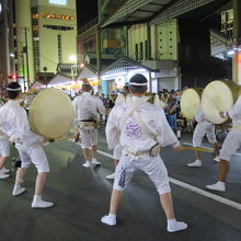 ストリート系の阿波踊り