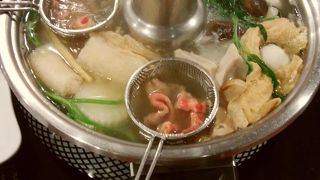 日本人好みの味で美味しいタイスキ