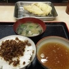 ランチの定食