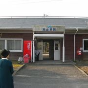 なかなか見ない駅です