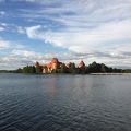 湖上に浮かぶ、トゥラカイ城！美しい！