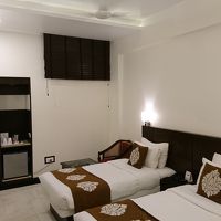 ツインの部屋。これで1泊5000円とは安い。