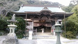 本当に山の中にある十番札所です