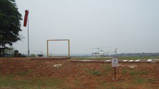 ビクトリアの滝の遊覧飛行は約１５分の観光遊覧飛行です。