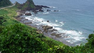 駐車場と展望台は一体になっているので