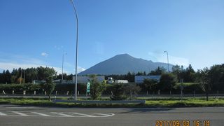 サービスエリアからも一望