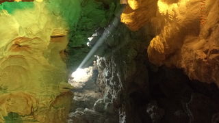 ハロン湾クルーズの途中で