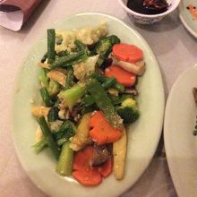 干し椎茸の味が無い炒め物