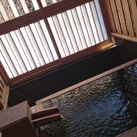 客室　半露天風呂