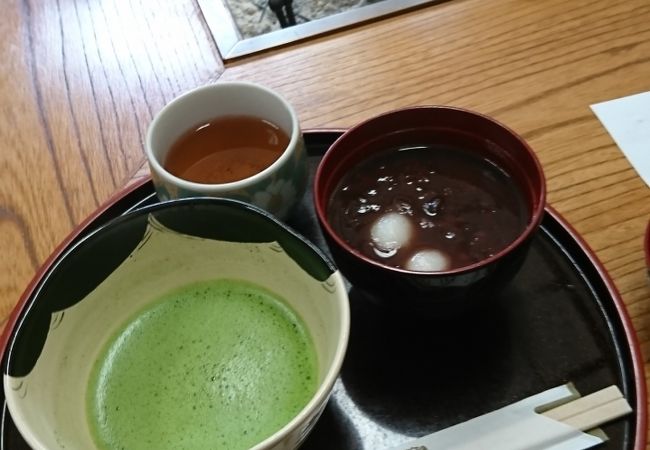 抹茶がおいしかった。