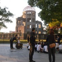 原爆ドームです