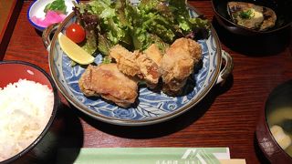 唐揚げ定食