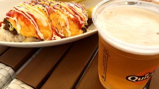 オリオンビールと海と太陽