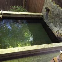 部屋にある露天風呂