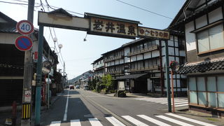 鳥取の東端にある静かな温泉地