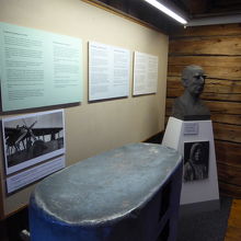 アムンゼン展示コーナー