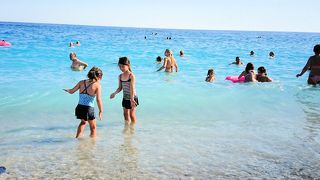 ニースのビーチ