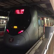 地上にあるターミナル