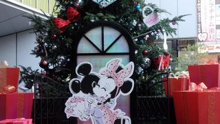 今年のツリーはミッキーアンドミニー！