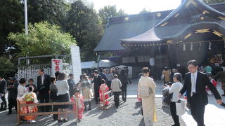 七五三で大賑わいだった