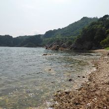 城原海岸（東向き）