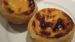 マカオのエッグタルトが香港で食べられます