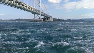 渦潮は鳴門海峡のたまもの