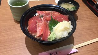 またまた朝食限定づけ丼！