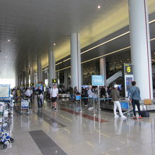 １階到着フロアー　ターンテーブル