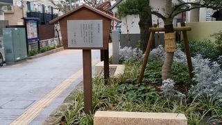 商店街にある小さな公園