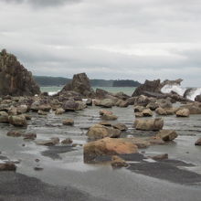 午前中は引き潮です～